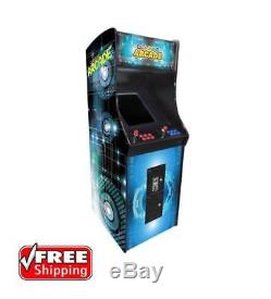 Full-sized Upright Arcade Machine with 750 Midway Games / 1 Year Warranty
