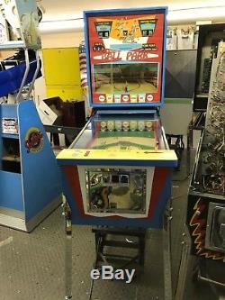 Fully Restored Custom Vintage Williams Ball Park Baseball arcade game