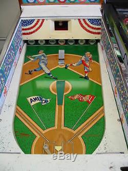 Fully Restored Custom Vintage Williams Grand Slam Baseball arcade game