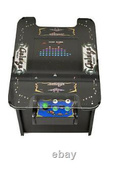 GALAGA, MS PACMAN COCKTAIL TABLE MACHINE! PACMAN, DONKEY KONG. NEW! 60 games