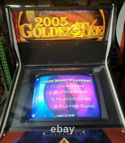 GOLDEN TEE 2005 Cabaret (Short) Golf Arcade Video Game Machine! WORKS