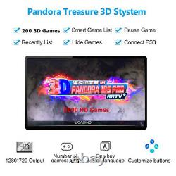 GWALSNTH 3D Pandora Box 18S Arcade Game Console 8000 in 1 Game Machine With Wifi