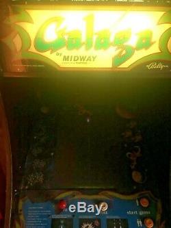 Galaga Classic 1981 Arcade Machine. Great Shape Nice Cabinet. Controls are great