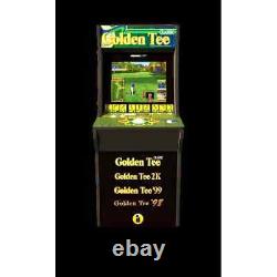 Golden Tee 4 In 1 Retro Arcade Game Machine Riser Home Office Dorm Man Cave Gift