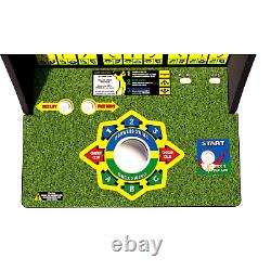Golden Tee Arcade Machine with Riser, 4-in-1 Game, Home, Dorm, Office, Man Cave