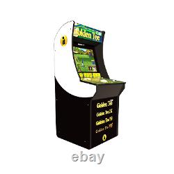 Golden Tee Arcade Machine with Riser, 4-in-1 Game, Home, Dorm, Office, Man Cave
