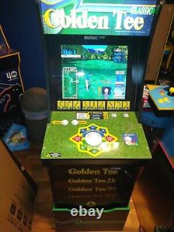 Golden Tee Arcade Machine with Riser, 4ft, Arcade1UP