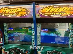 HYDRO THUNDER Arcade Machine 2X WithRARE TOPPER