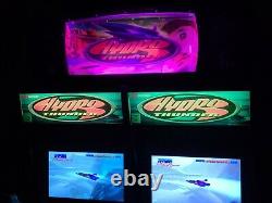 HYDRO THUNDER Arcade Machine 2X WithRARE TOPPER