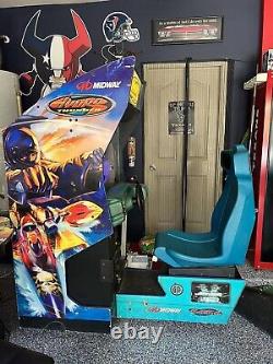 HYDRO THUNDER Sit Down Boat Arcade Driving Video Game Machine WORKS GREAT