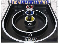 Hathaway Hot Shot Skee Ball Freestanding 8 ft Game Table Arcade Machine Bowler