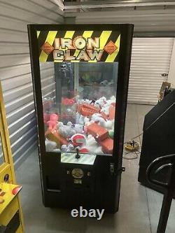 ICE Iron ClawithPinnacle Crane Claw Machine Arcade Game! Shipping Available