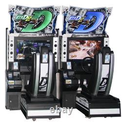 Initial D Stage 8 Street Racing 2-Player Arcade Coin Operated Machine SEE VIDEO