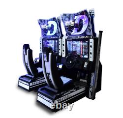 Initial D Stage 8 Street Racing 2-Player Arcade Coin Operated Machine SEE VIDEO