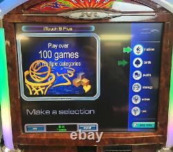 JVL Retro iTouch9 Plus Arcade Video Multi Game Machine with LCD Monitor & Lights