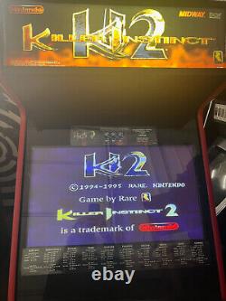 KILLER INSTINCT 2 ARCADE MACHINE by MIDWAY 1996 (Excellent Condition)