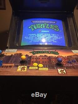 KONAMI Teenage Mutant Ninja Turtles arcade game machine