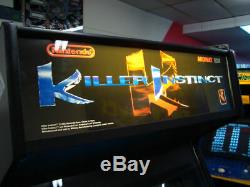 Killer Instinct 2 Arcade Game, nice machine for your Mancave New Joysticks