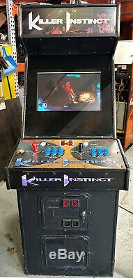 Killer Instinct Full Size Fighting Arcade Video Game Machine - 22 LCD Monitor