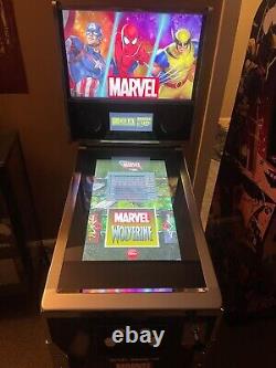 Marvel 8120 Arcade1up Digital Pinball Machine Virtual Arcade