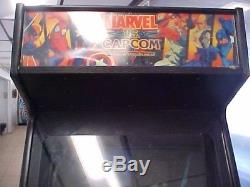 Marvel Vs Capcom Arcade video game machine. 25 full screen