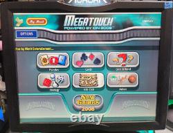 Merit Megatouch Aurora Ion 2008 Arcade Video Multi Game Machine 19 LCD MA#5