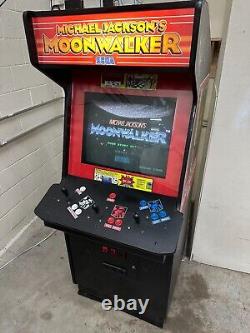 Michael Jackson's Moonwalker Arcade Machine