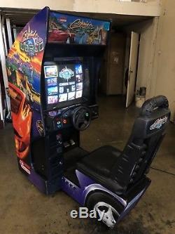 Midway Cruisn World Arcade Sit-down Driving Video Game Machine