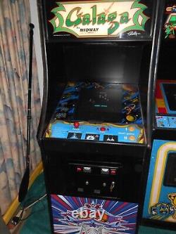 Midway Galaga Coin-Op Arcade Machine, 1981, Original Cabinet Nice Condition