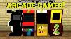 Minecraft Arcade Games Pacman Pong Machines With Prizes Mod Showcase