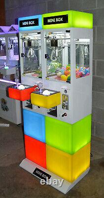 Mini Box Claw Machine Double Arcade Game Crane NEW Coin Operated Lighted