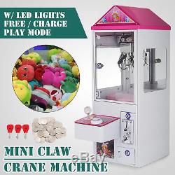 Mini Claw Crane Machine Candy Plush Toy Grabber Anti-rust Shake-proof