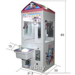 Mini Claw Crane Machine Candy Toy Catcher Grabber Carnival Iron Roof 2020 New