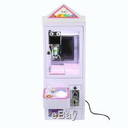 Mini Claw Crane Machine Candy Toy Grabber Catcher Carnival Charge Play Mall 110V