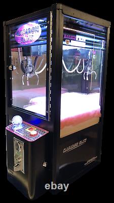 Mini Claw Machine Coin Operated Arcade Games Machines Christmas for sale- Black