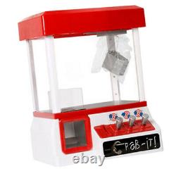 Mini Claw Machine Grabber Electronic Arcade Games for Kids Gifts Candies/Toys