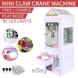 Mini Metal Case Player Claw Crane Machine Candy Toy Grabber Catcher 110V