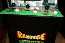 Mint Arcade1Up Rampage Arcade Machine with Defender, Joust, Gauntlet