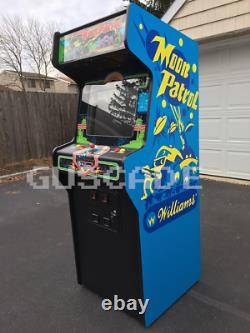 Moon Patrol Arcade Machine NEW Full Size multi can play several classics GUSCADE