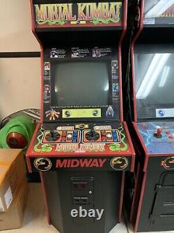 Mortal Kombat 1 Arcade Machine. Full Size Original