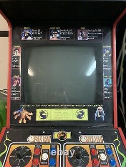 Mortal Kombat 1 Arcade Machine. Full Size Original