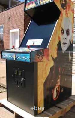 Mortal Kombat 4 Arcade With Lots Of New Parts-lcd Monitor-coin Operated Machine