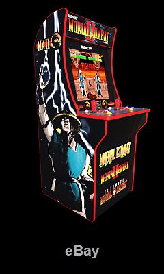 Mortal Kombat Arcade Machine, 4ft (Includes Mortal Kombat I, II, III)