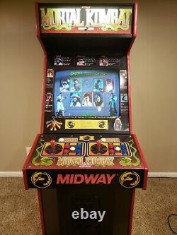 Mortal Kombat Arcade Machine Original Cabinet