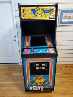 Ms. PacMan Arcade Machine, Upgraded to 60 arcade games