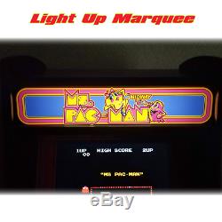 Ms PacMan Bartop Arcade Machine, Multicade with412 Game Jamma Board & 19 Monitor