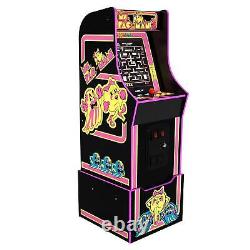 Ms. Pac Man Arcade Game Cabinet Machine With Riser 14 Games In 1