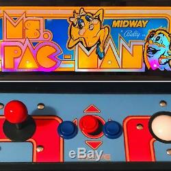 Ms. Pac-Man Arcade Machine 276-in-1 Vintage Cabinet Track Ball