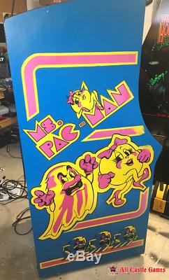 Ms Pac-Man Arcade Machine Coin Operated Amusement Bally Midway