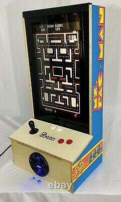 Ms. Pac-Man Arcade Machine Real Wood Custom Bartop or Wall Mount Graphics 60-1